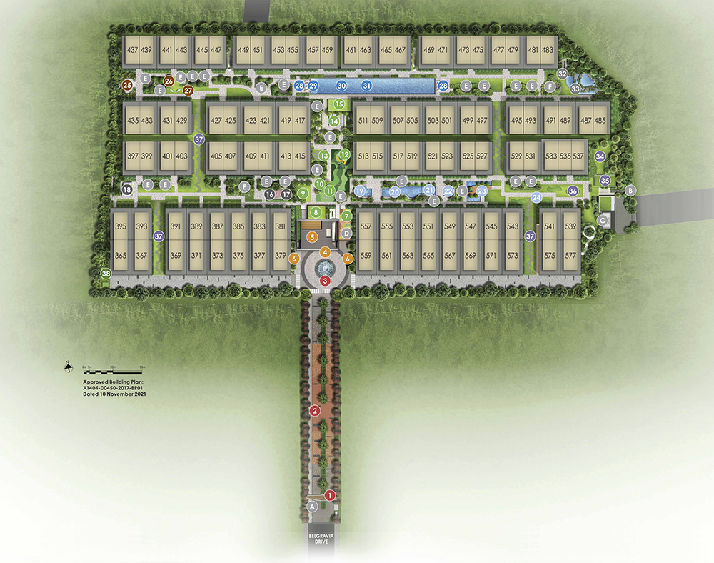 Belgravia Ace Site Plan